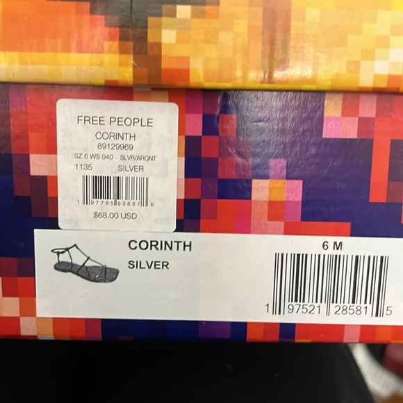 Free People/Jeffery Campbell Tan Line Scrappy sandal size 6 - Picture 5 of 7